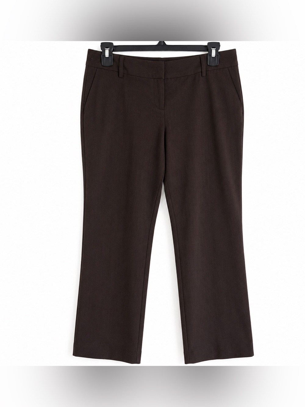 Worthington Curvy Fit Women’s Size 16 Brown Dress Pants Trouser Straight Leg